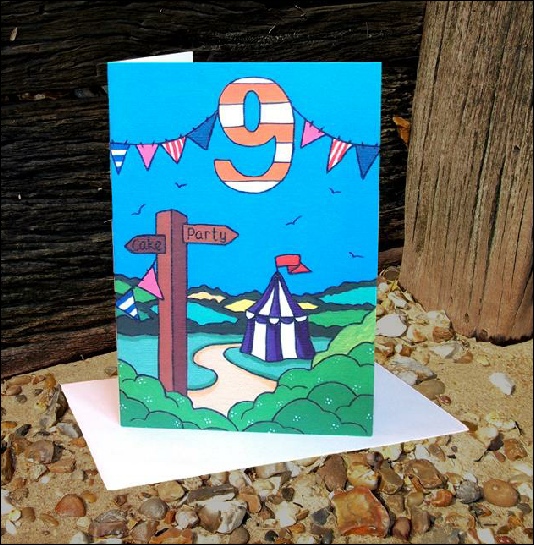 Olivia Goddard Designs - The Simply Country Range - 9th Birthday Party