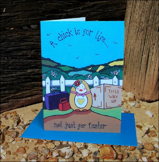 Olivia Goddard Designs - The Seasonal Range - Easter "Chick For Life"