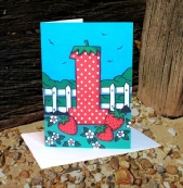 First Birthday Strawberry